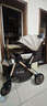 奔昂 婴儿推车可坐可躺轻便避震宝宝折叠婴儿车双向BB童车手推车 升级卡其+一键单手收+可坐躺+可双向推行+四轮高配 实拍图