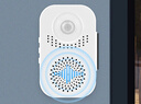 际工欢迎光临语音提示器来人进门提醒门铃感应迎宾器小喇叭进店播报器 【电池款】感应门铃语音提示器 实拍图