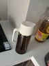 小熊（Bear）油壶 调料瓶抗菌玻璃油瓶酱油瓶600ml 自动开合不挂油CX-W0058 实拍图