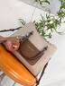 viney新款斜挎包包女包牛皮水桶单肩包通勤生日礼物送女友老婆 【杏色】高级感实用高档托特包 时尚休闲轻奢品牌手提包 实拍图