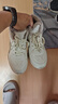 鸿星品尓克踩屎感软底孕妇运动鞋大码41一43外穿防滑轻便软底休闲鞋 031卡其加绒 40 实拍图