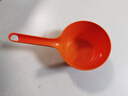 茶花水勺 加厚塑料加深长柄 水瓢 宝宝洗头水舀子 实拍图