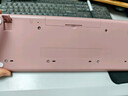 罗技（Logitech）K580无线蓝牙超薄静音键盘 办公键盘笔记本电脑手机Mac平板ipad键盘双模外接键盘薄膜便携多屏家用 超薄键盘-茱萸粉 实拍图