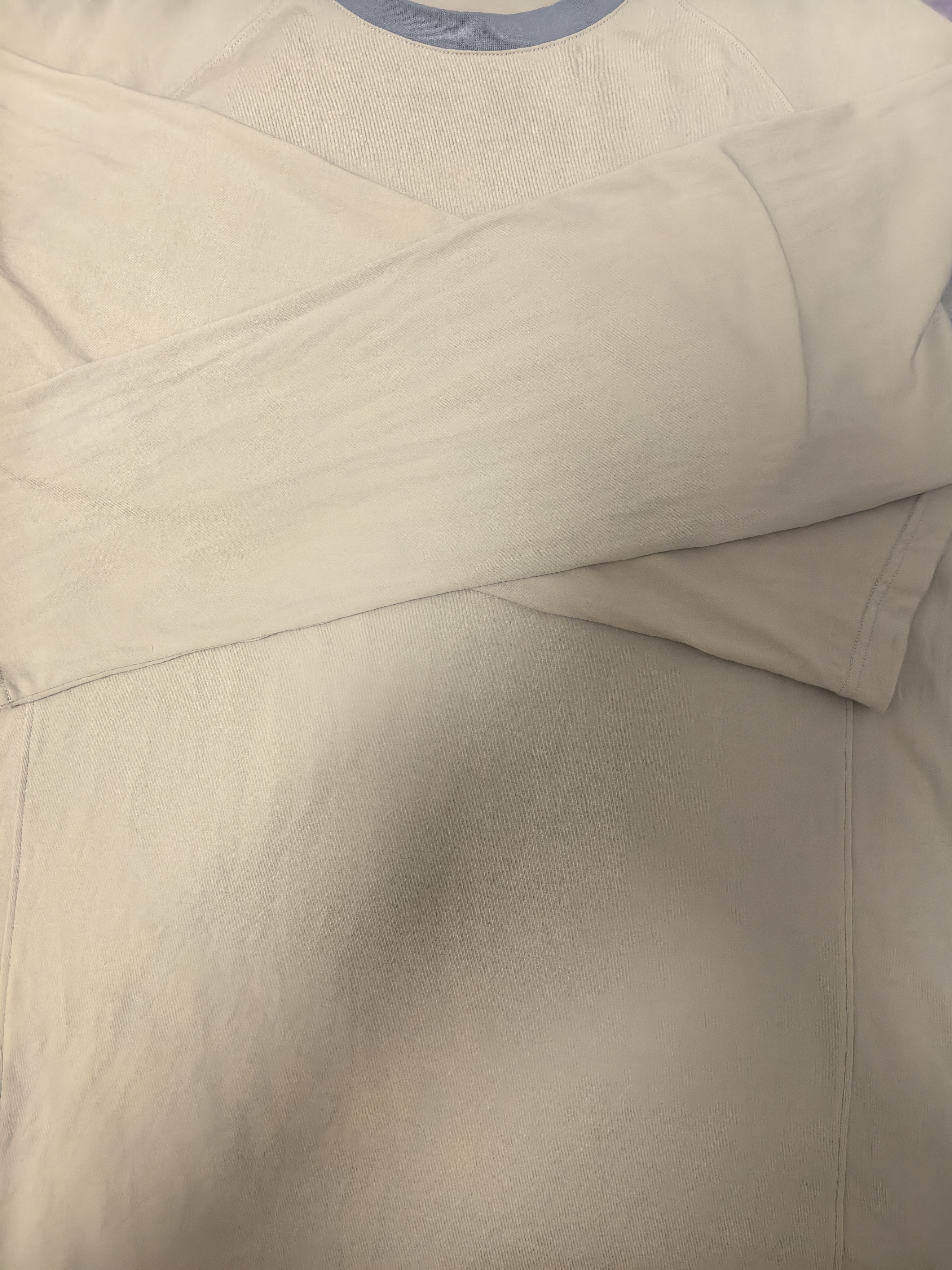 全棉时代男士睡衣【7A抗菌吸湿舒弹透气】情侣家居服套装 实拍图