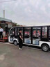 电动观光车四轮11座14座燃油封闭式全包围售楼处看房车景区点游乐场公园校内旅游览电瓶摆渡接驳车 14座封闭高配 实拍图