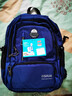 迪帅2025新款中学生书包男生初中生高中生超大容量背包男减负护脊男款 宝蓝色（送闪电熊） 大号（适合初中生/高中生） 实拍图
