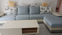 全友家居现代简约风L型布艺沙发家用客厅科技布转角沙发家具政府补贴 [热卖]水蓝|布皮沙发|面料可拆洗|右妃位新 多人位 3.67m 实拍图