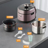 美的（Midea）0涂层电压力锅家用高压锅5L双胆IH电磁8分钟快速菜预约智能浓香电饭煲中途加菜S582N京东自营 实拍图