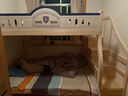 圣伯顿【免费安装】儿童上下床实木高低床双层床上下铺床两层木床子母床 梯柜+书架+床垫 上130下150 实拍图