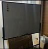 得力白板写字板120*90cm H型碳钢支架式磁吸书写移动升降办公会议黑板家庭辅导培训33715【升级双面】 实拍图
