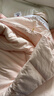 富安娜冬被 纤维被子冬季 双人加大七孔抗菌冬厚被芯6.7斤 230*229cm 粉 实拍图