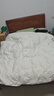 霞珍羽绒被95%白鹅绒被芯 A类100支全棉轻音鹅绒被子 防绒保暖 5A级标准冬被-100支全棉贡缎 200cm*230cm 实拍图