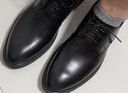 百丽男鞋商务正装皮鞋休闲增高软底真皮鞋A0916 黑色-无钉版 44 实拍图