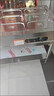 猎钢狼快餐保温台商用不锈钢保温汤池电热食堂打菜热菜售饭台快餐保温车 4格8盆A（特厚款）带盆带盖 实拍图