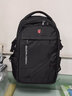 朗斐书包男士双肩包中学生初中生高中大学生运动背包商务笔记本电脑包 标准版黑色 实拍图
