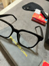 瑾诚近视眼镜男女士潮变色时尚潮可配度数大黑框平光显脸小平光眼镜框 2211中大框【精美礼盒】 0度防蓝光镜片/无度数试戴选项 实拍图