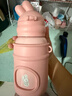 光多拉儿童保温杯吸管水杯小学生女孩子水壶宝宝幼儿园上学专用喝水粉色 实拍图