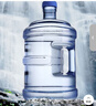 拜杰纯净水桶 桶装水水桶 矿泉水桶饮水机茶台吧机水桶手提 5L 实拍图