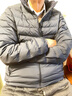 波司登（BOSIDENG）25年新款短款轻薄羽绒服男款90绒户外野营登山旅游修身立领外套 【店长推荐】中山青5870-25 L 180/100A 体重约140-155斤 实拍图
