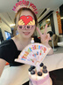 佳妍生日蜡烛 【自动开屏】蛋糕插件场景布置烘焙道具创意扇形蜡烛 实拍图