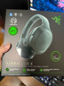 雷蛇（Razer） 梭鱼2.4G 蓝牙头戴式游戏耳机耳麦电竞无线USB-Type C跨平台兼容 适配三角洲行动 新款梭鱼X2.4G+蓝牙 黑色 实拍图