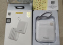 品胜【3C认证】充电宝自带四线10000毫安大容量22.5W快充可上飞机移动电源适用苹果17promax小米华为白 实拍图