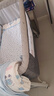 优乐博（YOULEBO）婴儿床拼接床多功能宝宝床带蚊帐可移动新生儿小睡床婴儿摇摇床 摇篮式婴儿床[棕垫+蚊帐+万向轮] 实拍图