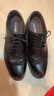 奥康（Aokang）商务男士皮鞋男布洛克男鞋系带低帮鞋193211020 黑色42码 实拍图