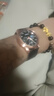【网红爆款】商务腕表石英运动表休闲皮带男女手表 黑色 实拍图