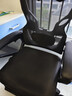 朗域轩品人体工学电竞椅人工力学座椅久坐护腰宿舍游戏电脑椅子可躺写字椅 【升级四向腰托】骁骑黑丨乳胶-3级气杆-脚踏-逍遥 120-155度(含) 联动扶手 四向腰托 实拍图