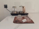 志鸽煮茶器茶台全自动上水煮茶器办公室养生壶恒温壶烧水壶全自动上水37x20一体机烧水壶电热水壶水壶 1L 蒸茶款（烧水+蒸茶）底部上水+蓝光 实拍图