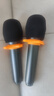 天籁K歌MM-8无线麦克风家用电视k歌话筒适用海信东芝tcl东芝雷鸟vidda卡萨帝海尔问界阿维塔车载麦克风 MM-5DMAX+双话筒自带混响 实拍图