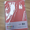 得力（deli）A4 70g 浅红粉红色彩纸复印纸 非硬卡纸 儿童手工纸打印纸 5包/箱 (2500张/箱) ZC002【人气新品】 实拍图