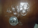 瓷牌茗茶具（cipaiming teaset） 透明玻璃茶具整套套装家用功夫茶壶茶杯会客泡茶器 透明把《八骏壶》6个把杯 实拍图