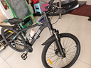 喜德盛（xds）山地自行车黑客350/旭日310 X6铝合金车架21速变速机械碟刹 黑客350黑银15.5寸（25款） 实拍图