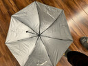 【全网爆款】手动UV折叠雨伞男女晴雨伞两用防晒遮阳黑胶伞 【新人福利】7骨 纯色随机无黑胶 实拍图