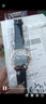 正品男士手表高档休闲石英表简约气质男表皮带高颜值罗马时尚腕表 黑色运动款 实拍图