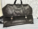 Songmont山下有松山行系列游历公文包复古皮双肩包【新年礼物】 烟墨黑大号（白钢五金）现货 实拍图