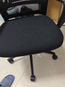 得力（deli）4901S 人体工学电脑转椅/靠背办公椅/职工椅 黑色网布 升降可控 实拍图