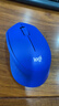 罗技（Logitech）M330 静音鼠标 无线鼠标 办公鼠标 右手鼠标 蓝色 带无线2.4G接收器 实拍图