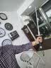 棠溪塘实心甩棍防身武器合法随身车载多功能伸缩棍打狗棍棒安防安保 【32寸】挡刀款78CM钛银 实拍图