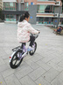 凤凰（Phoenix）儿童自行车凤凰儿童自行车10岁以上女童自行车6-10岁小学生自行车 顶配紫丨一体轮+后座+减震+礼包 22寸【适合140-165cm】 实拍图