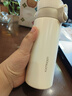 乐扣乐扣（LOCK&LOCK）憧憬弹跳保温杯316不锈钢保温保冷男女便携水杯保温杯350ML白色 实拍图