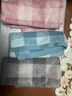 洁丽雅（Grace）A类抗菌防螨纯棉方巾3条装柔软舒适加厚吸水小毛巾擦汗巾 实拍图
