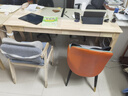 唛木良品实木书桌学习电脑桌长桌全实木办公桌子X2025原木色1.6m 实拍图