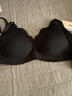 ubras花瓣杯软支撑文胸罩细肩带女士内衣女无钢圈聚拢送礼黑-背勾M 实拍图