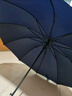 天堂 加大雨伞长柄 半自动超大10骨加固商务伞  夜空蓝  实拍图