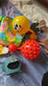 费雪（Fisher-Price）儿童玩具小皮球甩甩摇铃球黄色(含辰太按摩球红色)生日礼物礼品 实拍图