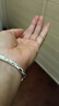 唯一（Winy）银手镯足银9999满天星镯子妈妈生日礼物纯银饰品送女友老婆款 实拍图