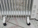 美的（Midea）【白玉】取暖器/电暖器/电暖气家用/烤火炉/13片大面积/电热油汀/油酊/电热器/电热取暖器HYX22N 实拍图